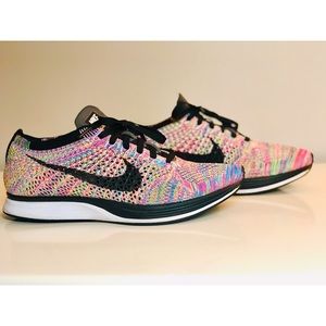 Nike Rainbow Flyknit Racer
